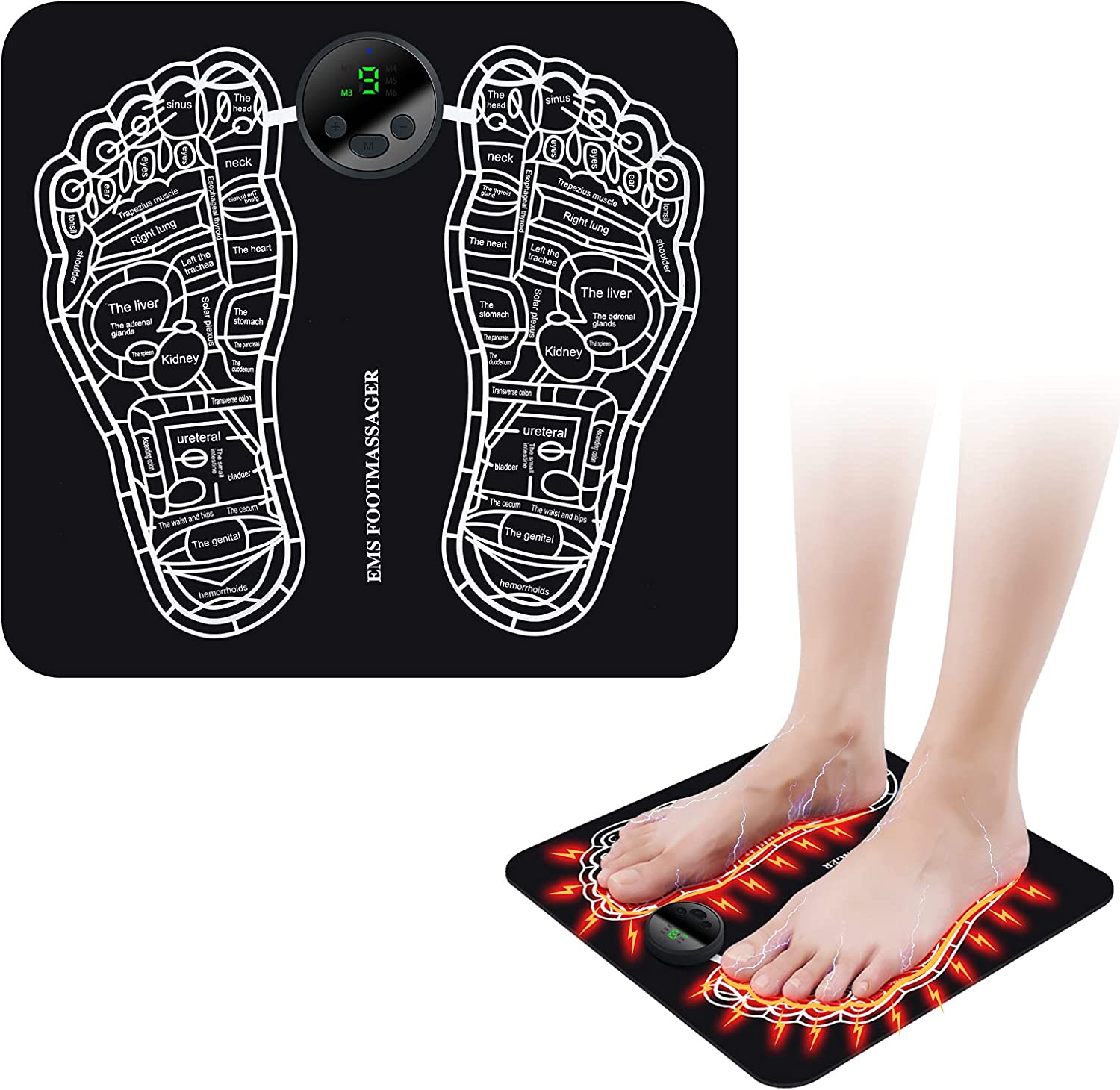 1-6 جهاز مساج السحري للقدمين EMS Foot Massager - الصورة 1