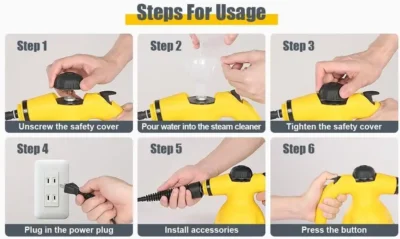 ⁦جهاز تنظيف بالبخار– Steam Cleaner⁩ - الصورة ⁦8⁩